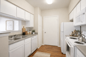 Kitchen with a sink